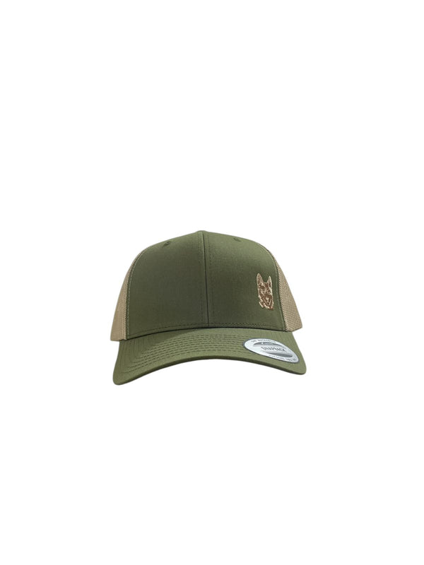 GORRA IMPORTADA CLÁSICA VERDE/BEIGE